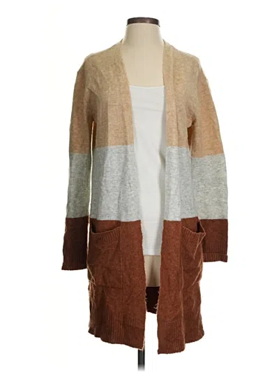Pre-owned A New Day Cardigan Sweater In Brown