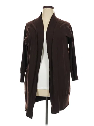 Pre-owned A New Day Cardigan Sweater In Brown