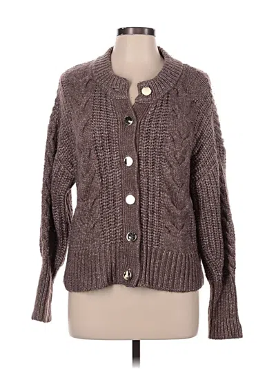 Pre-owned A New Day Cardigan Sweater In Brown