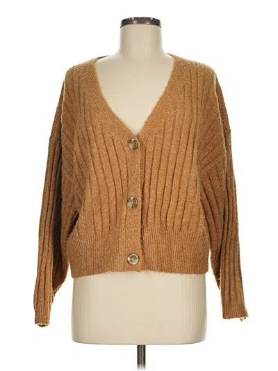 Pre-owned A New Day Cardigan Sweater In Brown