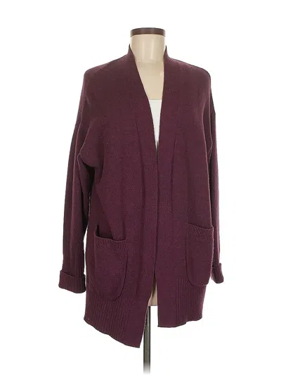Pre-owned A New Day Cardigan Sweater In Burgundy