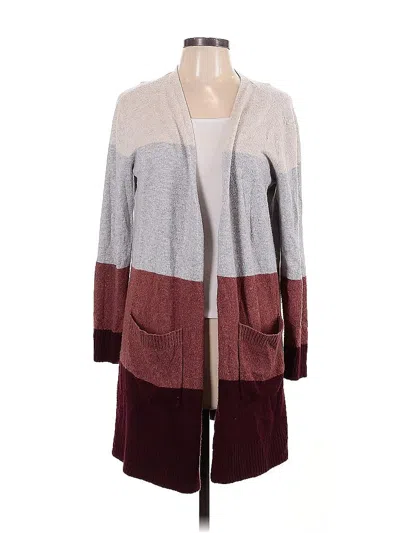 Pre-owned A New Day Cardigan Sweater In Burgundy
