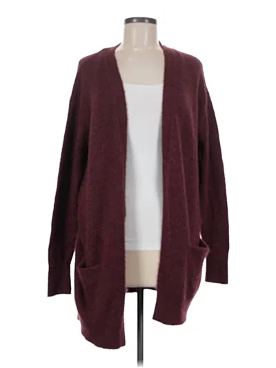 Pre-owned A New Day Cardigan Sweater In Burgundy