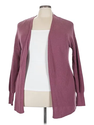 Pre-owned A New Day Cardigan Sweater In Burgundy