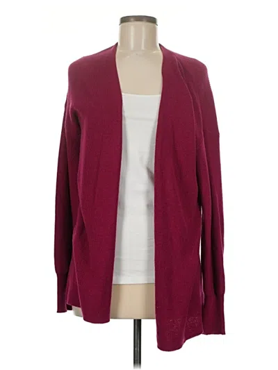 Pre-owned A New Day Cardigan Sweater In Burgundy