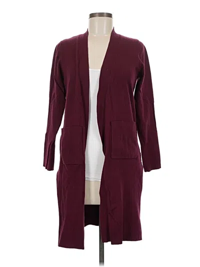 Pre-owned A New Day Cardigan Sweater In Burgundy