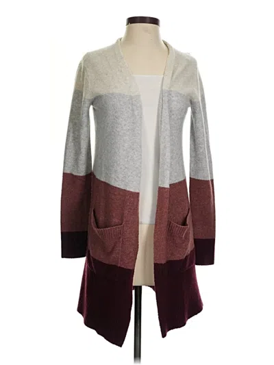 Pre-owned A New Day Cardigan Sweater In Burgundy