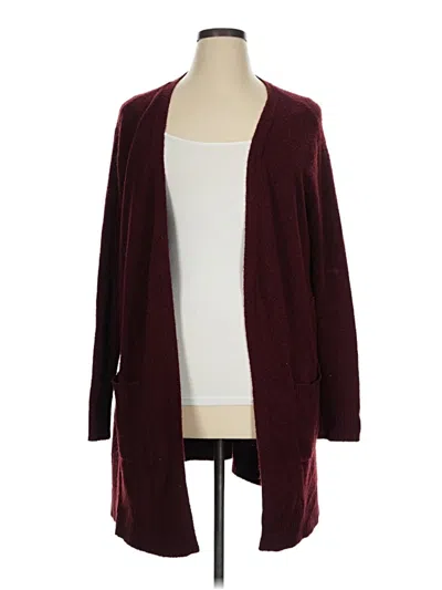 Pre-owned A New Day Cardigan Sweater In Burgundy