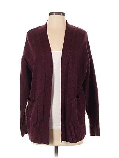 Pre-owned A New Day Cardigan Sweater In Burgundy