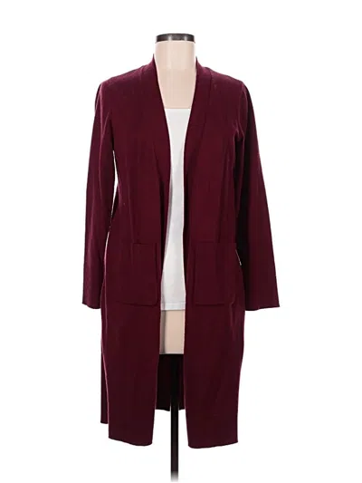 Pre-owned A New Day Cardigan Sweater In Burgundy