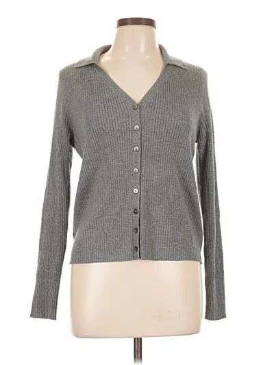 Pre-owned A New Day Cardigan Sweater In Gray