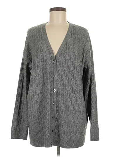 Pre-owned A New Day Cardigan Sweater In Gray