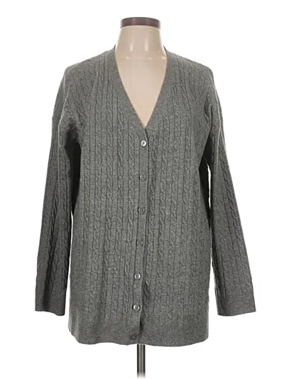 Pre-owned A New Day Cardigan Sweater In Gray