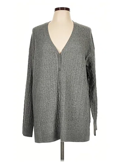 Pre-owned A New Day Cardigan Sweater In Gray