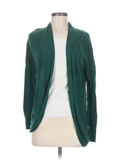 Pre-owned A New Day Cardigan Sweater In Green