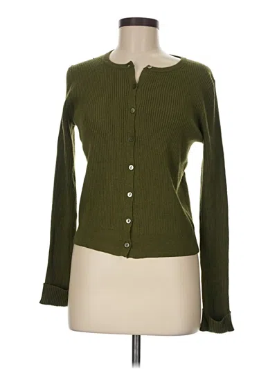 Pre-owned A New Day Cardigan Sweater In Green