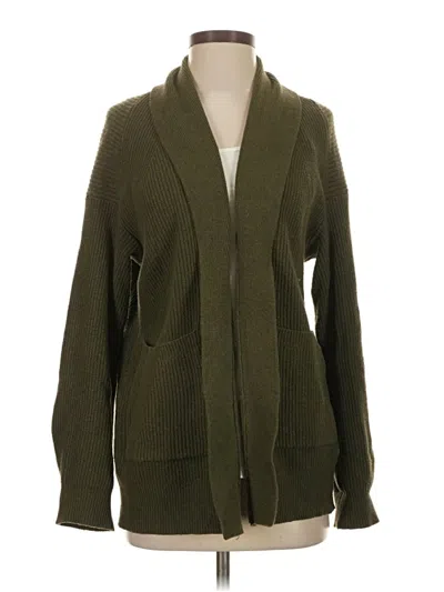 Pre-owned A New Day Cardigan Sweater In Green
