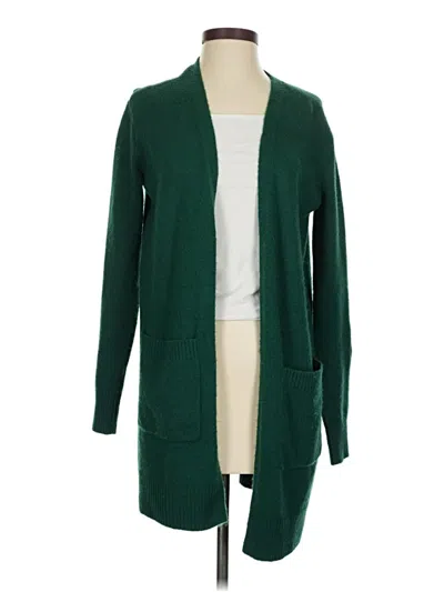 Pre-owned A New Day Cardigan Sweater In Green