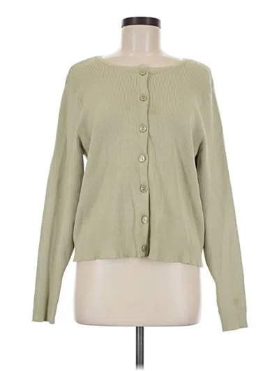 Pre-owned A New Day Cardigan Sweater In Green