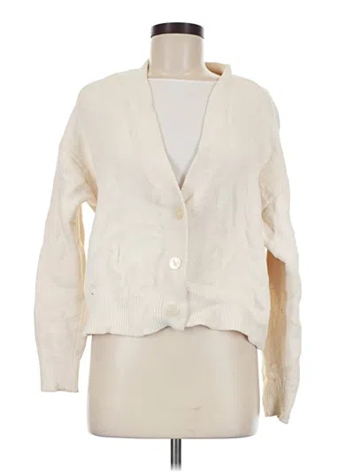 Pre-owned A New Day Cardigan Sweater In Ivory