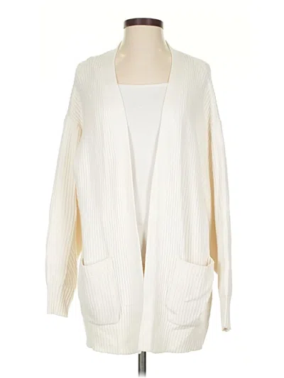 Pre-owned A New Day Cardigan Sweater In Ivory