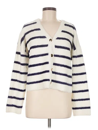 Pre-owned A New Day Cardigan Sweater In Ivory