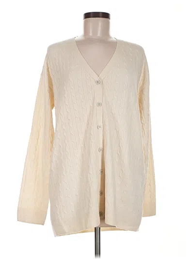 Pre-owned A New Day Cardigan Sweater In Ivory