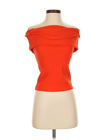 Pre-owned A New Day Cardigan Sweater In Orange