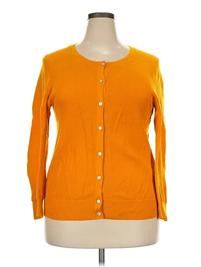 Pre-owned A New Day Cardigan Sweater In Orange