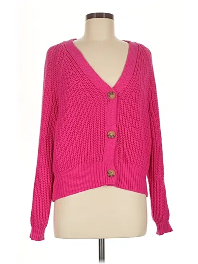 Pre-owned A New Day Cardigan Sweater In Pink