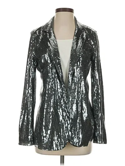 Pre-owned A New Day Cardigan Sweater In Silver