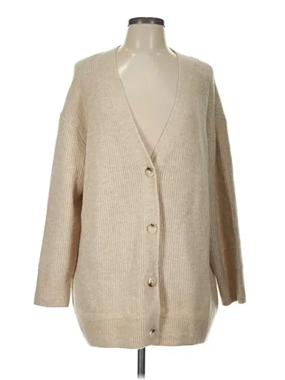 Pre-owned A New Day Cardigan Sweater In Tan