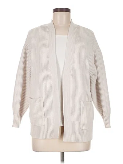Pre-owned A New Day Cardigan Sweater In White