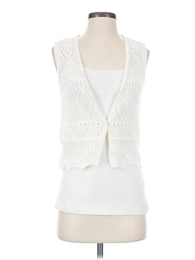 Pre-owned A New Day Cardigan Sweater In White