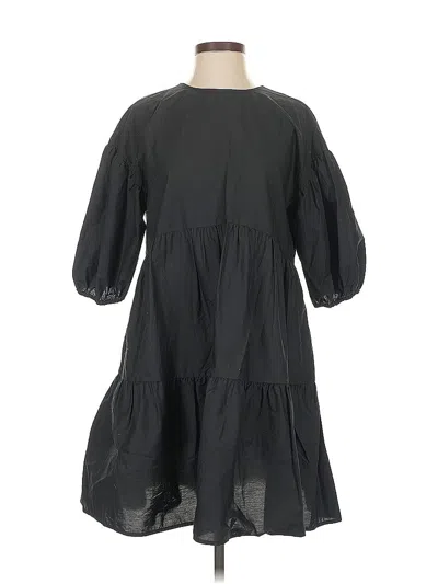 Pre-owned A New Day Casual Dress In Black