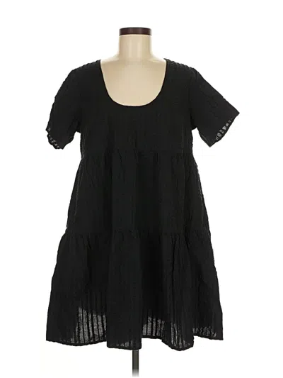 Pre-owned A New Day Casual Dress In Black
