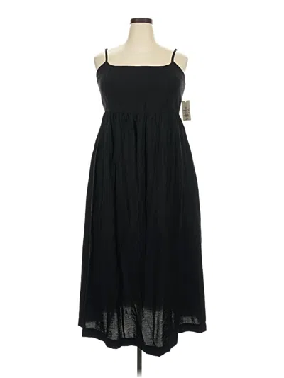A New Day Casual Dress In Black