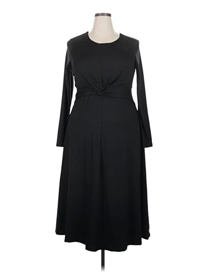 A New Day Casual Dress In Black