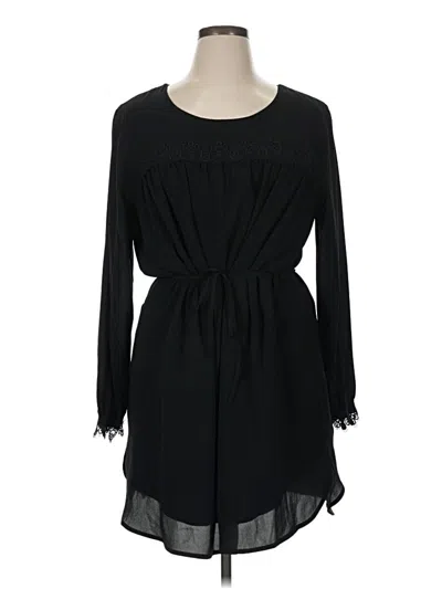 Pre-owned A New Day Casual Dress In Black