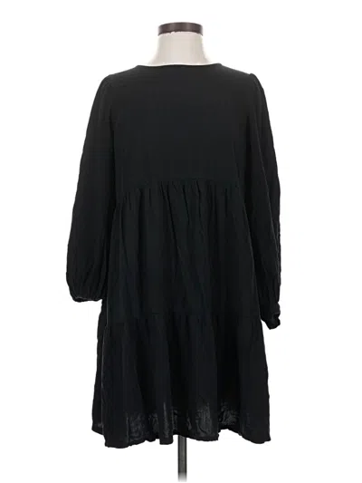 Pre-owned A New Day Casual Dress In Black