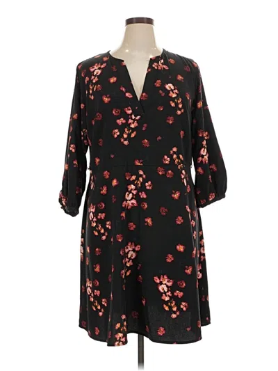 Pre-owned A New Day Casual Dress In Black