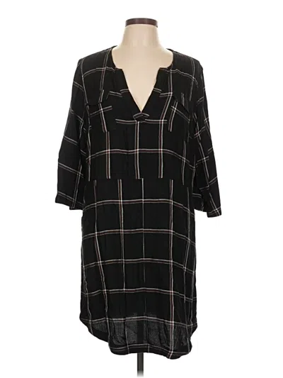 Pre-owned A New Day Casual Dress In Black
