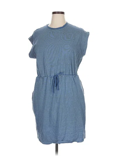 Pre-owned A New Day Casual Dress In Blue