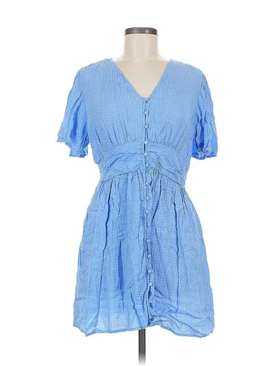 Pre-owned A New Day Casual Dress In Blue