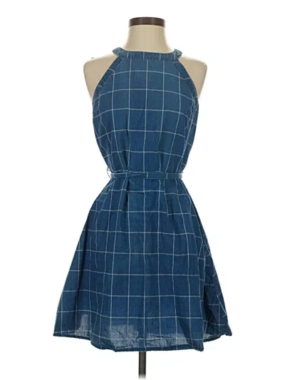 Pre-owned A New Day Casual Dress In Blue