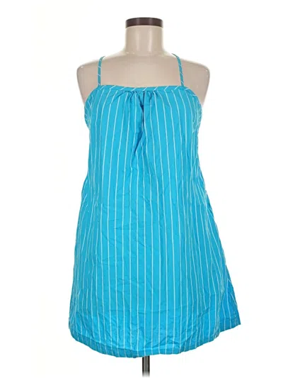 Pre-owned A New Day Casual Dress In Blue