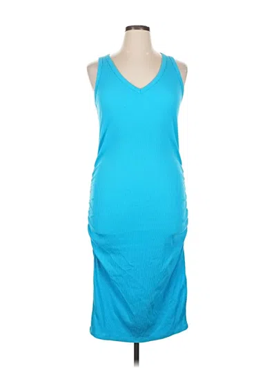 Pre-owned A New Day Casual Dress In Blue