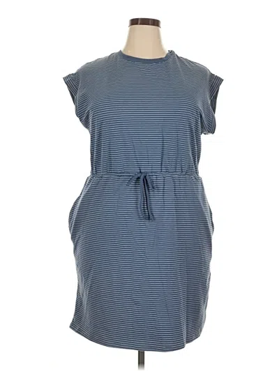A New Day Casual Dress In Blue