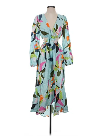 A New Day Casual Dress In Blue
