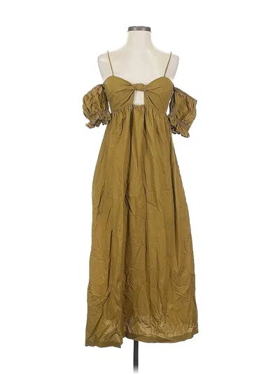 Pre-owned A New Day Casual Dress In Brown